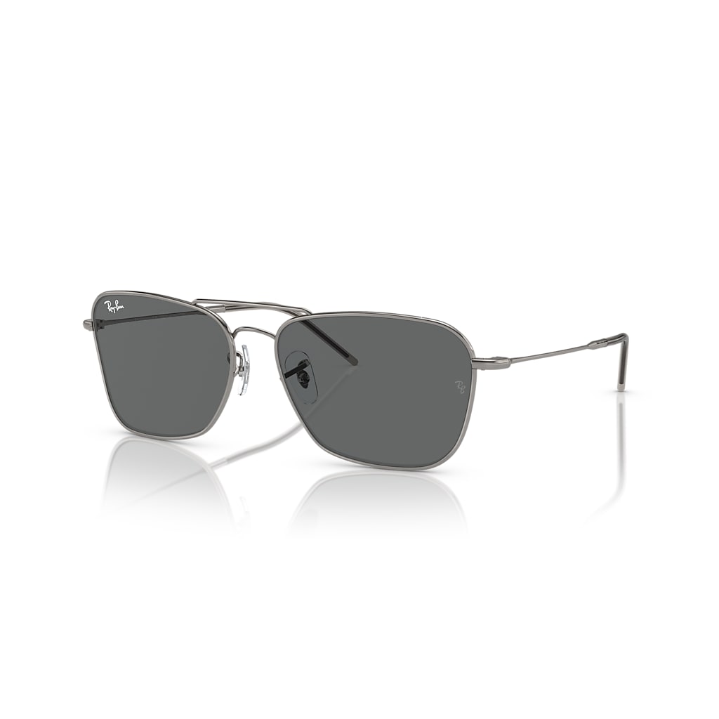 レイバン　CARAVAN REVERSE ガンメタル CARAVAN REVERSE Sunglasses in Gunmetal and Dark Grey