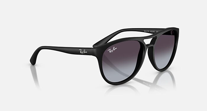 BRAD Sunglasses in Rubber Black and Grey Gradient - RB4170  display picture 1