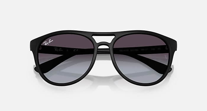 BRAD Sunglasses in Rubber Black and Grey Gradient - RB4170  display picture 2