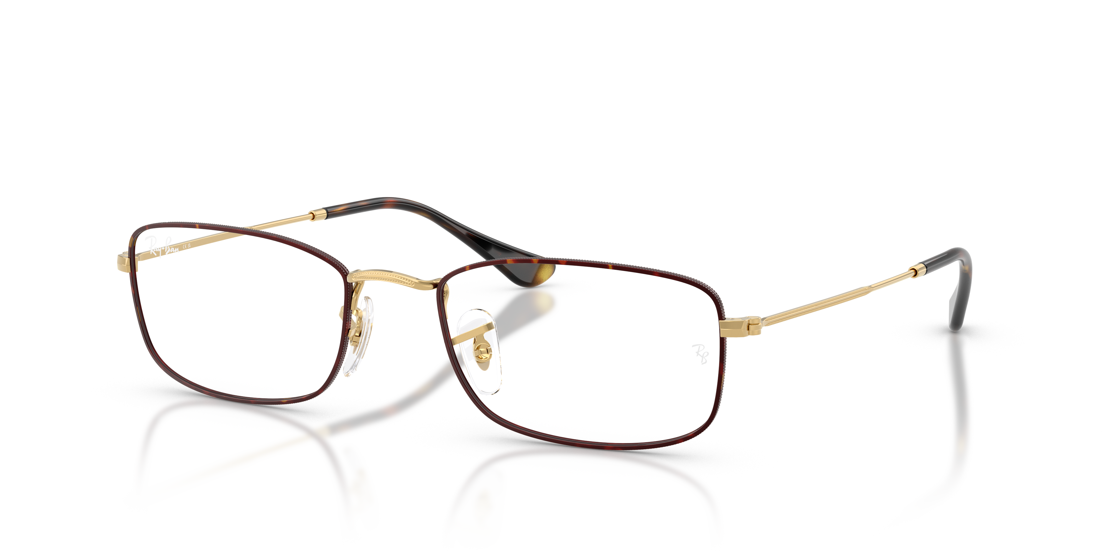 RB6647 OPTICS Eyeglasses with Havana On Gold Frame - RB6647 | Ray