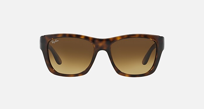 Ray-Ban Brown Square Sunglasses Ray-Ban RB4194 sunglasses Ray-Ban Rb4194 710/85 Polished Light Havana/Brown Rectangle  main image 3