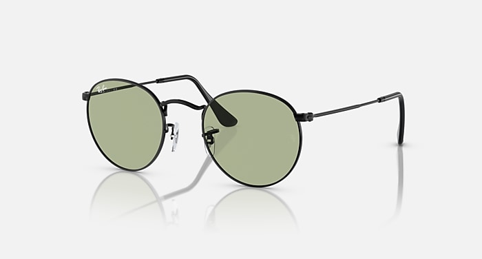 レイバン公式ストア】 Ray-Ban® ROUND METAL サングラス | ブラック X 