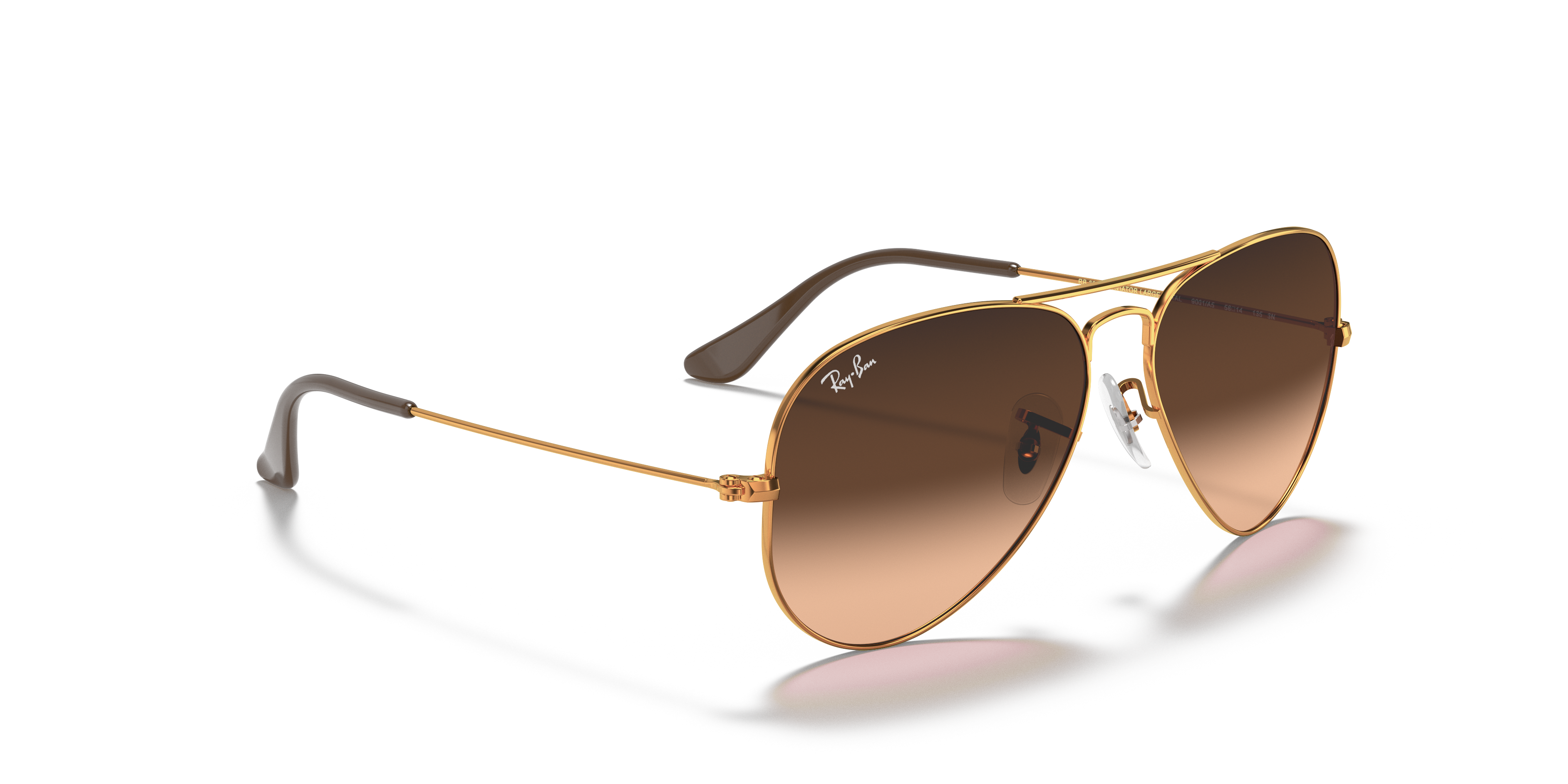 Ray-Ban RB3025 ゴールド サングラス レイバン公式ストア】 Ray-Ban® AVIATOR GRADIENT サングラス
