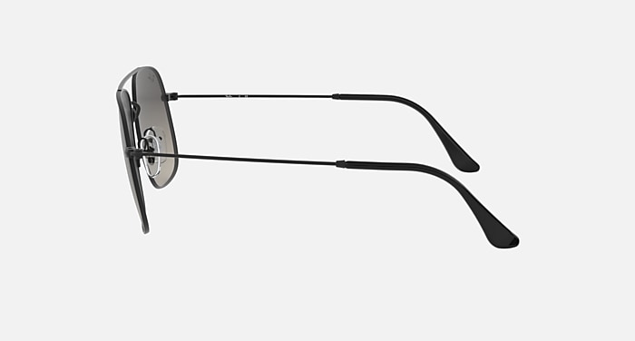 Ray-Ban Sunglasses Unisex Andrea - Black Frame Grey Lenses 59-17