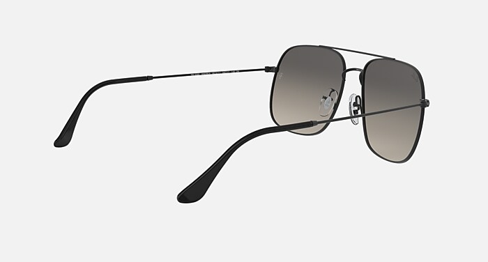 Ray-Ban Sunglasses Unisex Andrea - Black Frame Grey Lenses 59-17