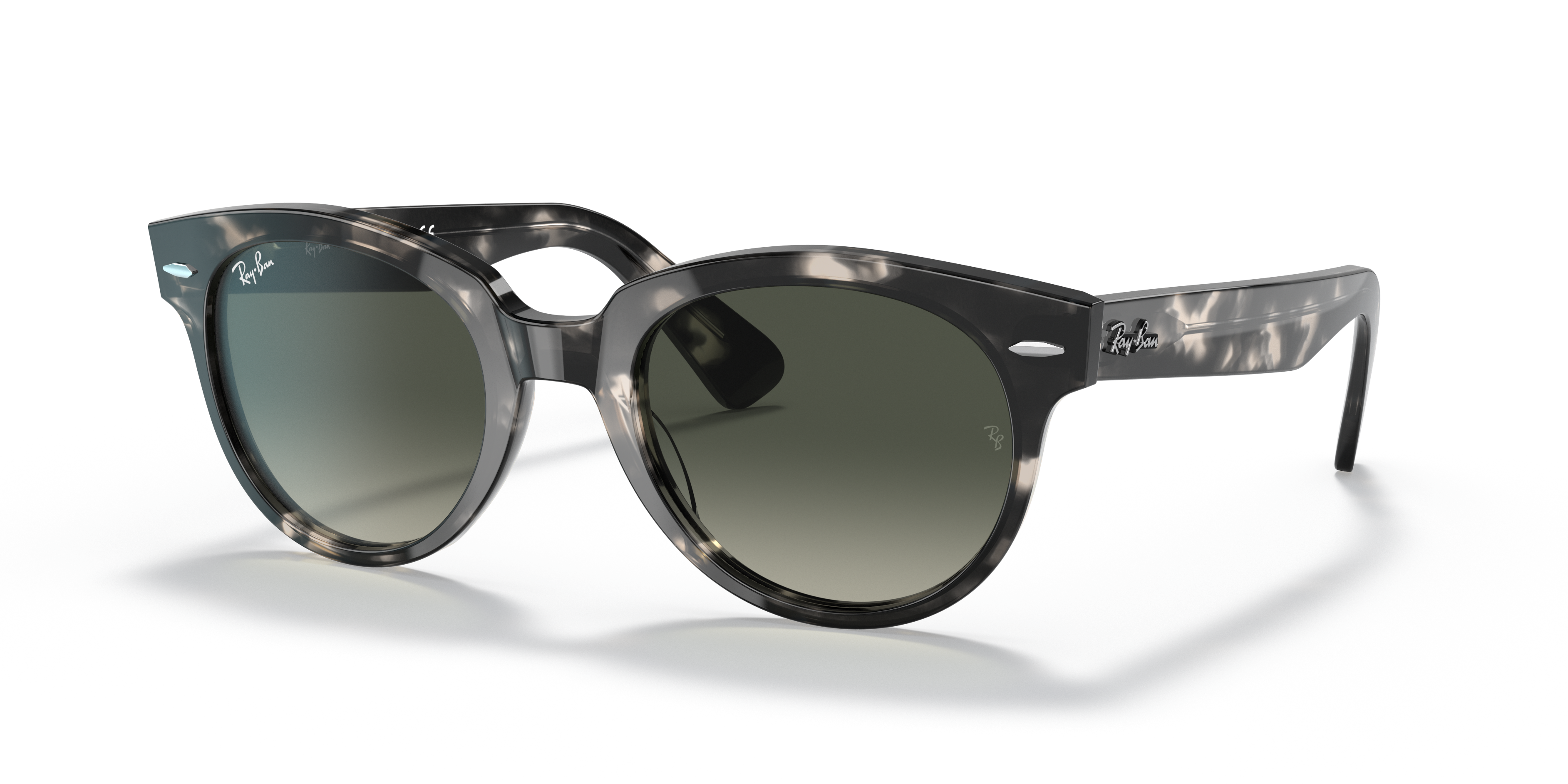 ORION Polished Grey Havana Frame Grey Gradient Lenses 52-22