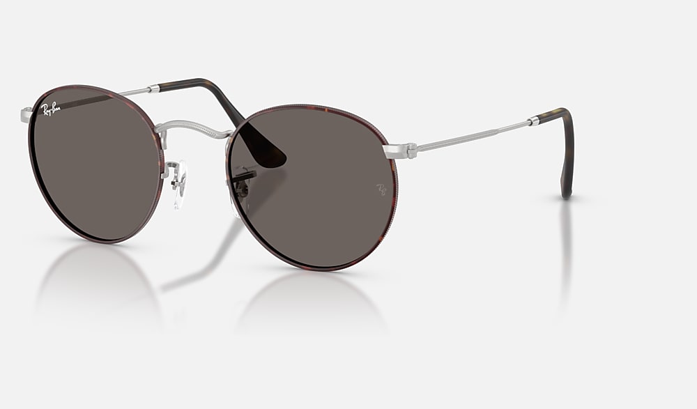 Ray-Ban シルバーラウンドミラーサングラス レイバン公式ストア】 Ray-Ban® ROUND FLASH LENSES サングラス