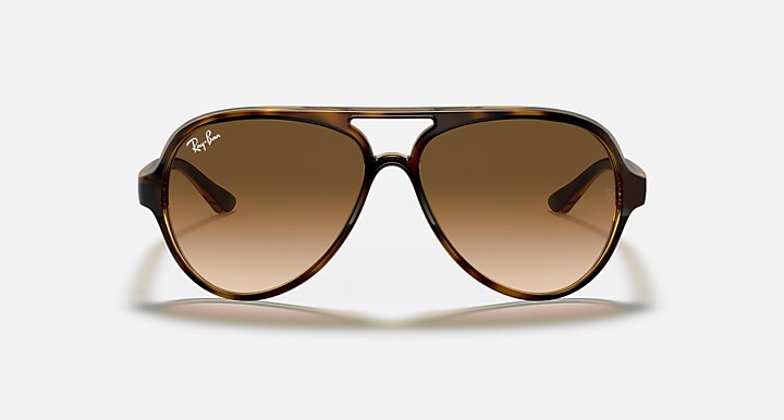 Ray-Ban 0RB4125 CATS 5000 CLASSIC Polished Light Havana SUN_Front