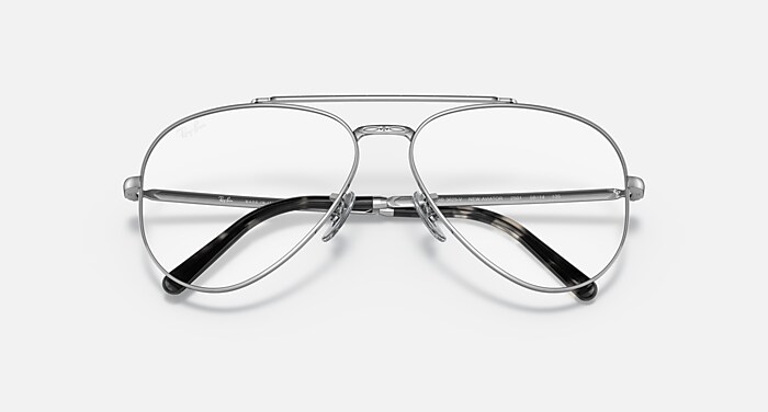 NEW AVIATOR OPTICS Eyeglasses with Silver Frame RB3625V Ray