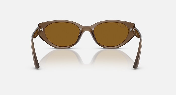 小物 Ray-Ban RB4457D RB4457D BIO-BASED Sunglasses in Black and Grey Gradient - RB4457D