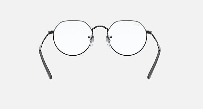 レイバン公式ストア】 Ray-Ban® JACK OPTICS メガネ | ブラック 
