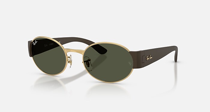 RB3770 Sunglasses in Gold and Green RB3770 Ray-Ban® US