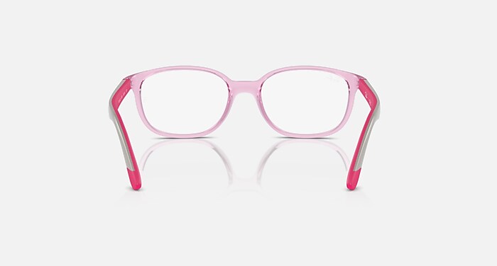 RB1632 OPTICS KIDS BIO-BASED Eyeglasses with Transparent Pink