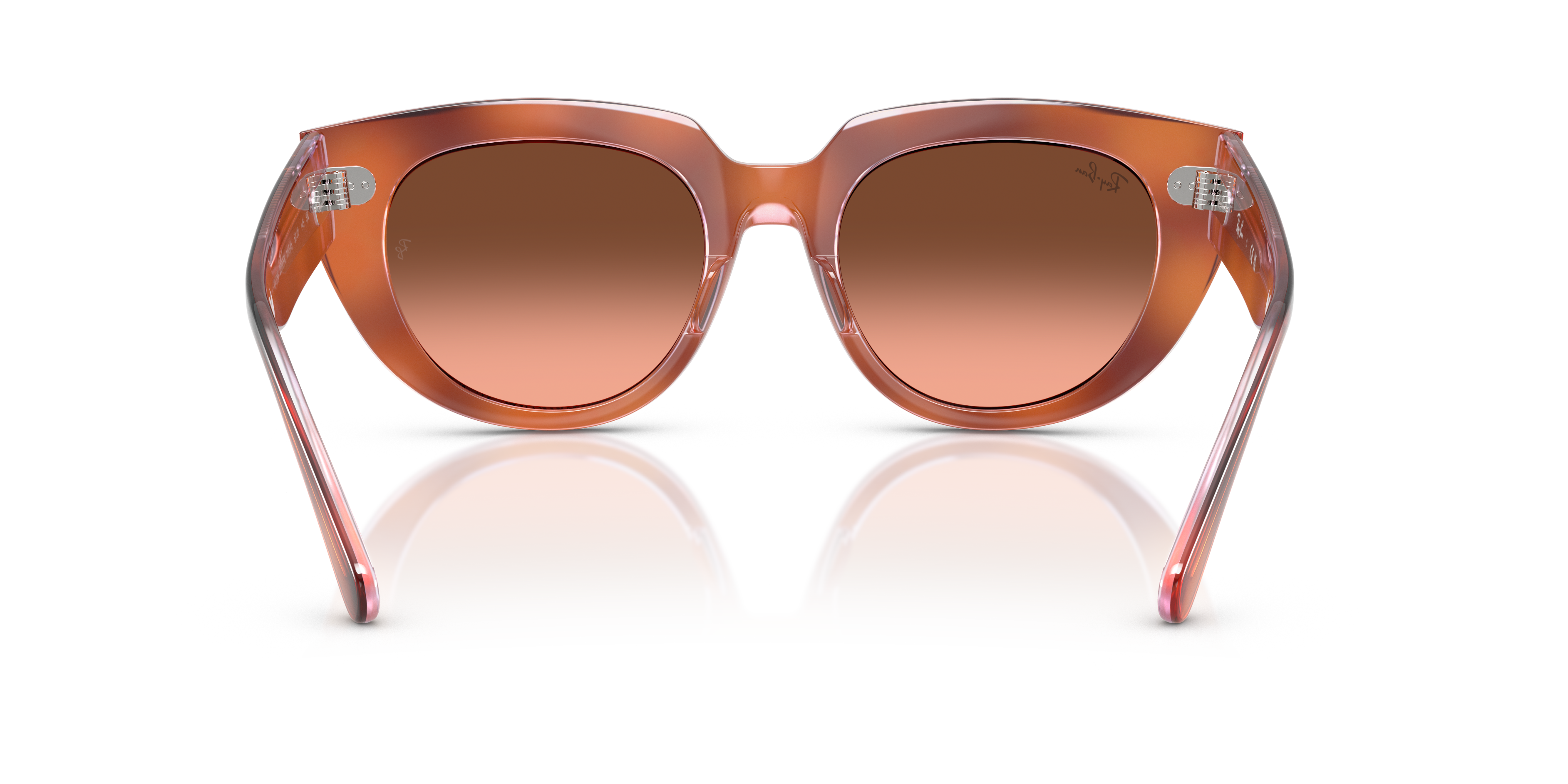 Ray-Ban サングラス DOREEN RB2286F 1414/51 ライトハバナ DOREEN Sunglasses in Red Havana On Transparent Multicolor