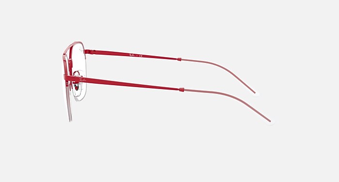 RB6444 OPTICS Eyeglasses with Red Frame - RB6444 | Ray-Ban®