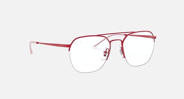 RB6444 OPTICS Eyeglasses with Red Frame - RB6444 | Ray-Ban®