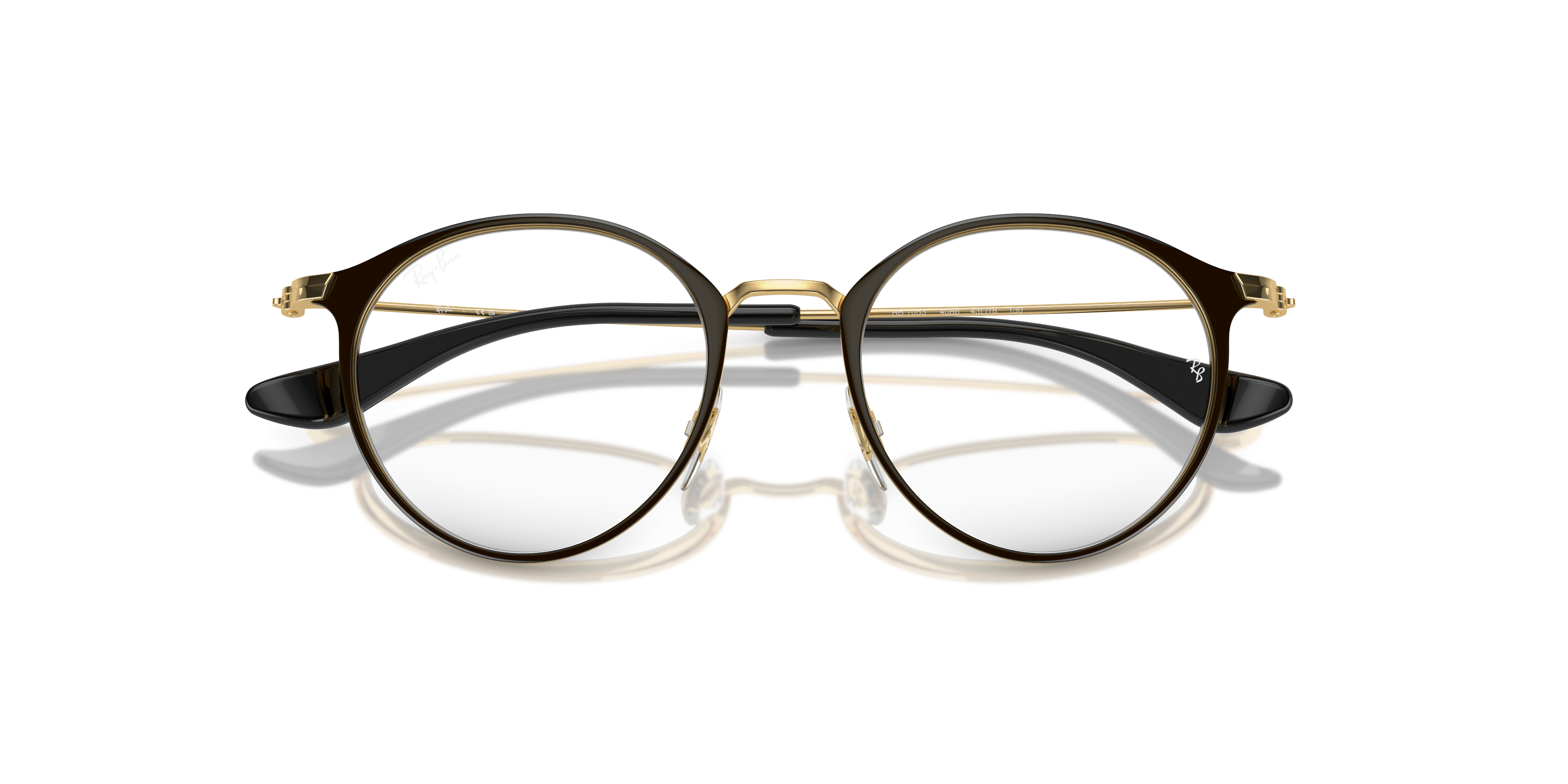 Ray-Ban Rb1053 Optics Kids Eyeglasses Gold Frame Clear Lenses Polarized 45-18 134$