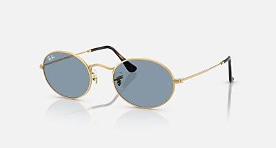 Ray-Ban レイバン サングラス ブルー ゴールドフレーム RB3592 Ray-Ban レイバン サングラス ブルー ゴールドフレーム RB3592 Amazon