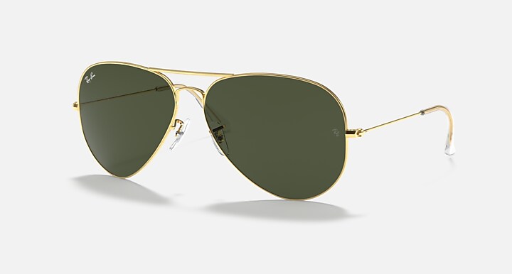 Ray-Ban Sunglasses Unisex Aviator Large Metal - Arista Frame Blue Lenses 58-14