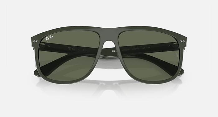 Ray-Ban Sunglasses Boyfriend Black Frame Grey Lenses