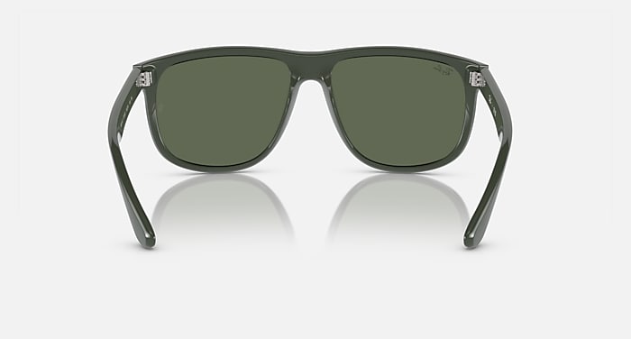 Ray-Ban Sunglasses Boyfriend Black Frame Grey Lenses