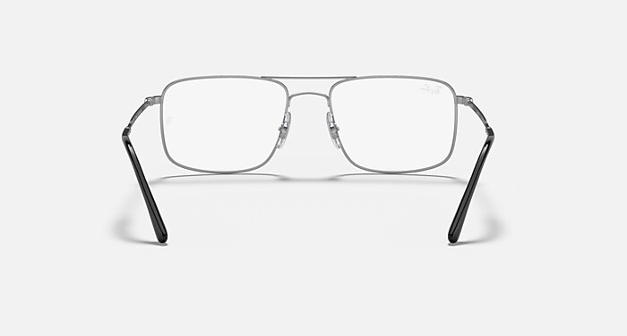 Ray-Ban Eyeglasses Unisex Rb6434 Optics Prescription - Gold Frame Clear Lenses 55-18 Polarized