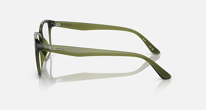 レイバン公式ストア】 Ray-Ban® RB7059 OPTICS メガネ | 透明オリーブ