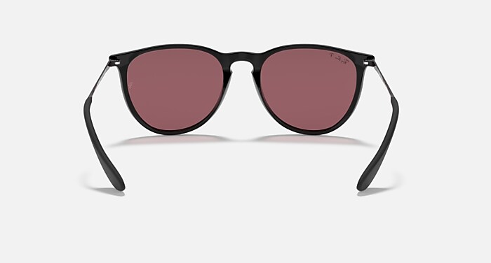 Ray-Ban Sunglasses Erika Classic Black Frame Violet Lenses