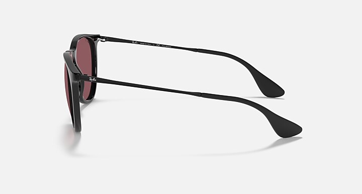 Ray-Ban Sunglasses Erika Classic Black Frame Violet Lenses
