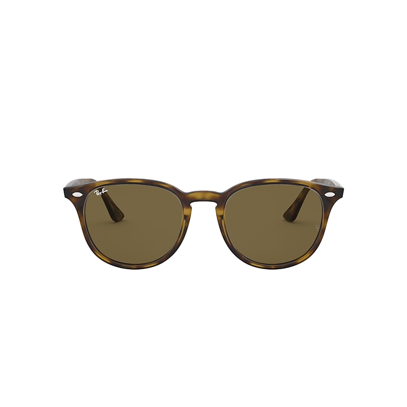 Ray Ban Rb4259 Sunglasses Tortoise Frame Brown Lenses 53-20 In Tortoise