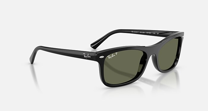 RayBan レイバン RB2226F-60158-57 偏光サングラス レイバン公式ストア】 Ray-Ban® RB2226 サングラス | ブラック X