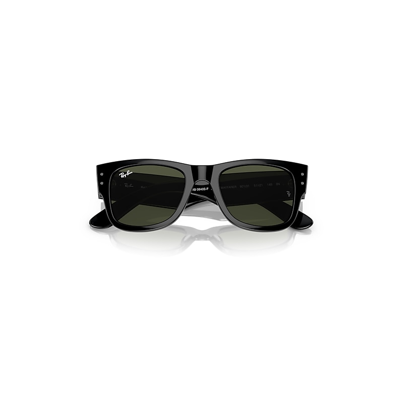 MEGA WAYFARER Sunglasses in Black and Green - RB0840SF | Ray-Ban® US