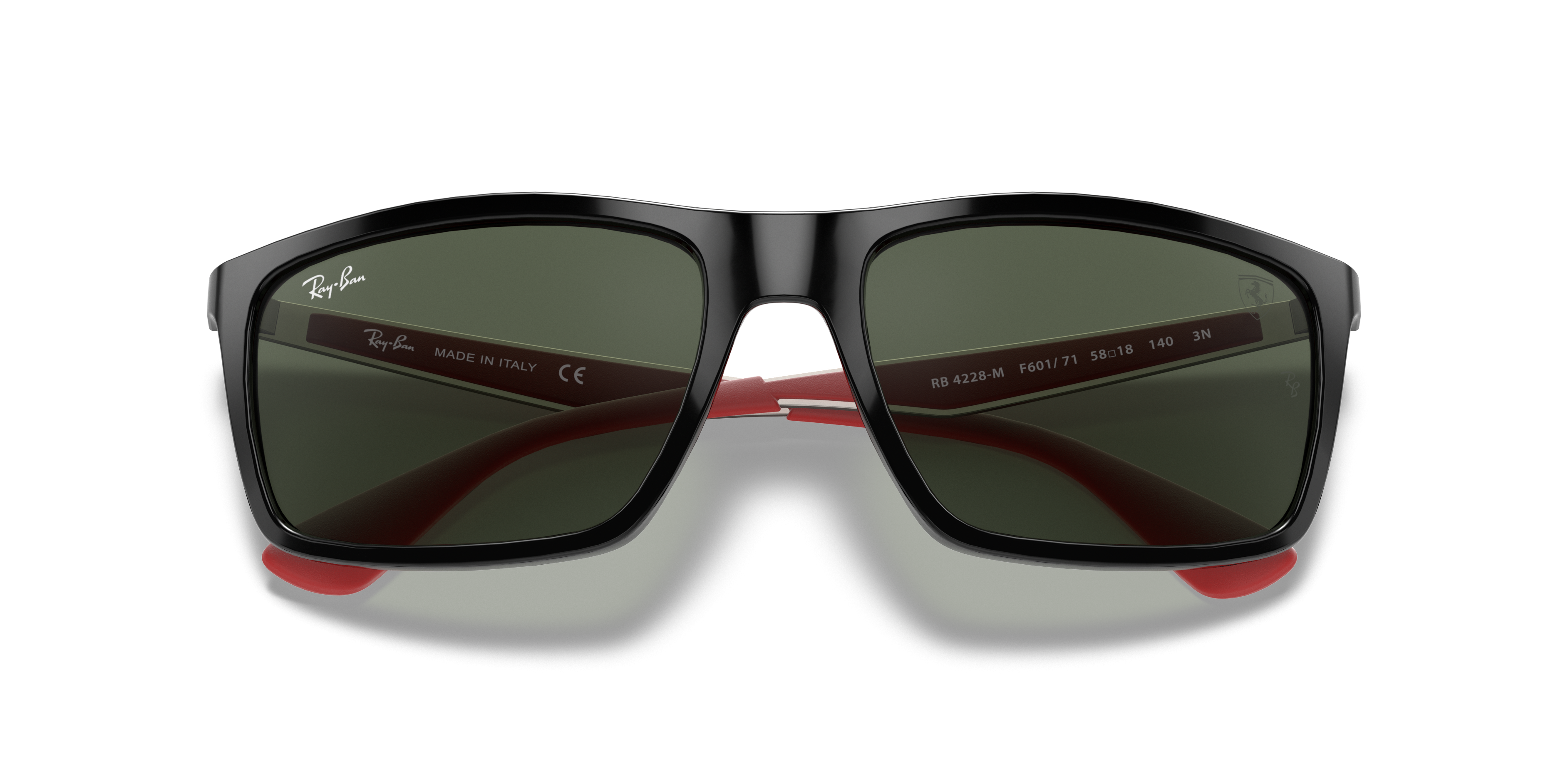 RB4228M SCUDERIA FERRARI COLLECTION Sunglasses in Preto and Verde Classic -  RB4228M | Ray-Ban® PT