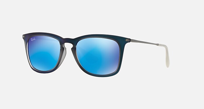 【最終値下げ】Ray Ban RB4221F トータスラバー RB4221F Sunglasses in Blue and Blue Mirror - RB4221F | Ray-Ban®