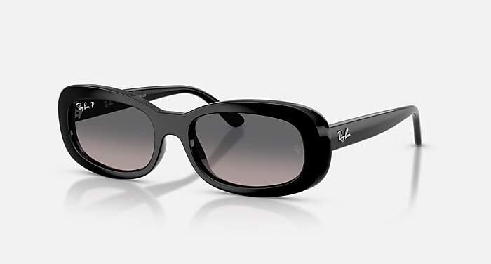 【Ray-Ban】RB4441D ポリッシュブラック/ダークグレー レイバン公式ストア】 Ray-Ban® RB4441D BIO-BASED サングラス