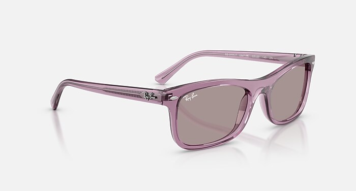 RB2226 Sunglasses in Transparent Violet and Violet - RB2226F | Ray