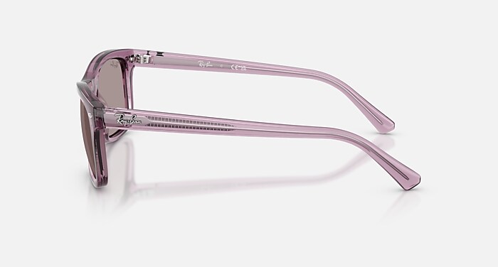 RB2226 Sunglasses in Transparent Violet and Violet - RB2226F | Ray