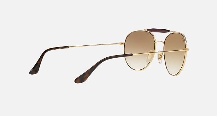 RB3540 Sunglasses in Arista Gold and Light Brown Gradient  display picture 2