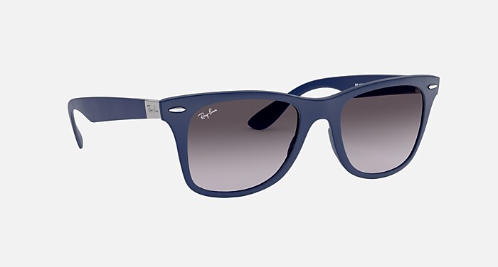 Blue Sunglasses in Grey Gradient and WAYFARER LITEFORCE