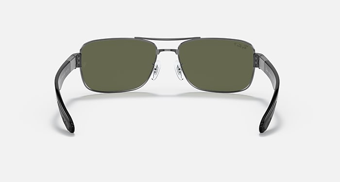 RB3522 Sunglasses in Gunmetal and G-15 Green RB3522 Ray-Ban® GB