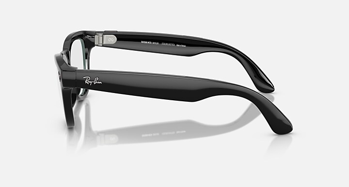 Ray-Ban Meta Skyler AI Glasses Black Frame Clear Lenses