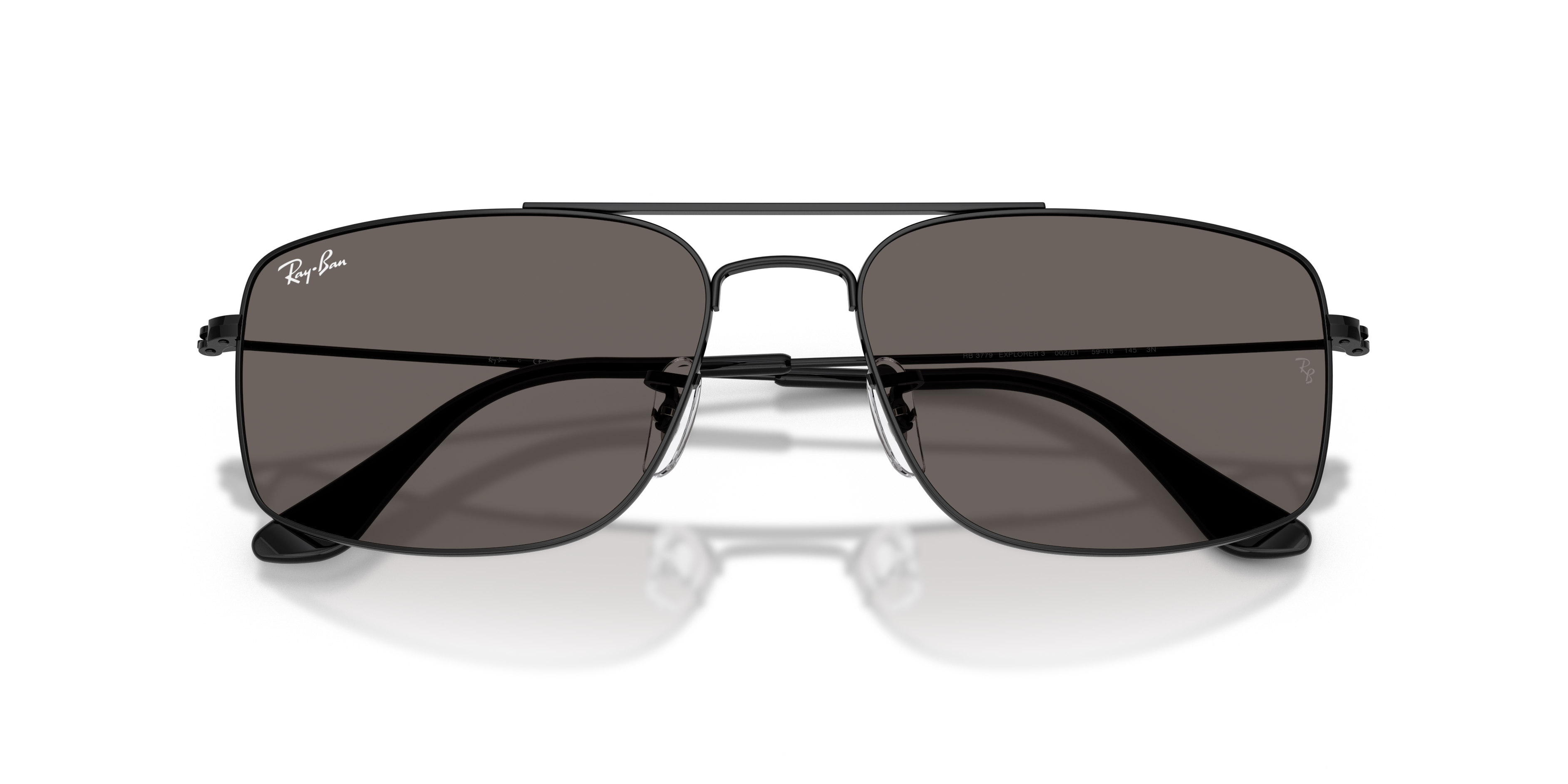 EXPLORER III Sunglasses in Black and Dark Grey - RB3779 | Ray-Ban® GB EXPLORER III Sunglasses in Black and Dark Grey - RB3779 | Ray-Ban® GB