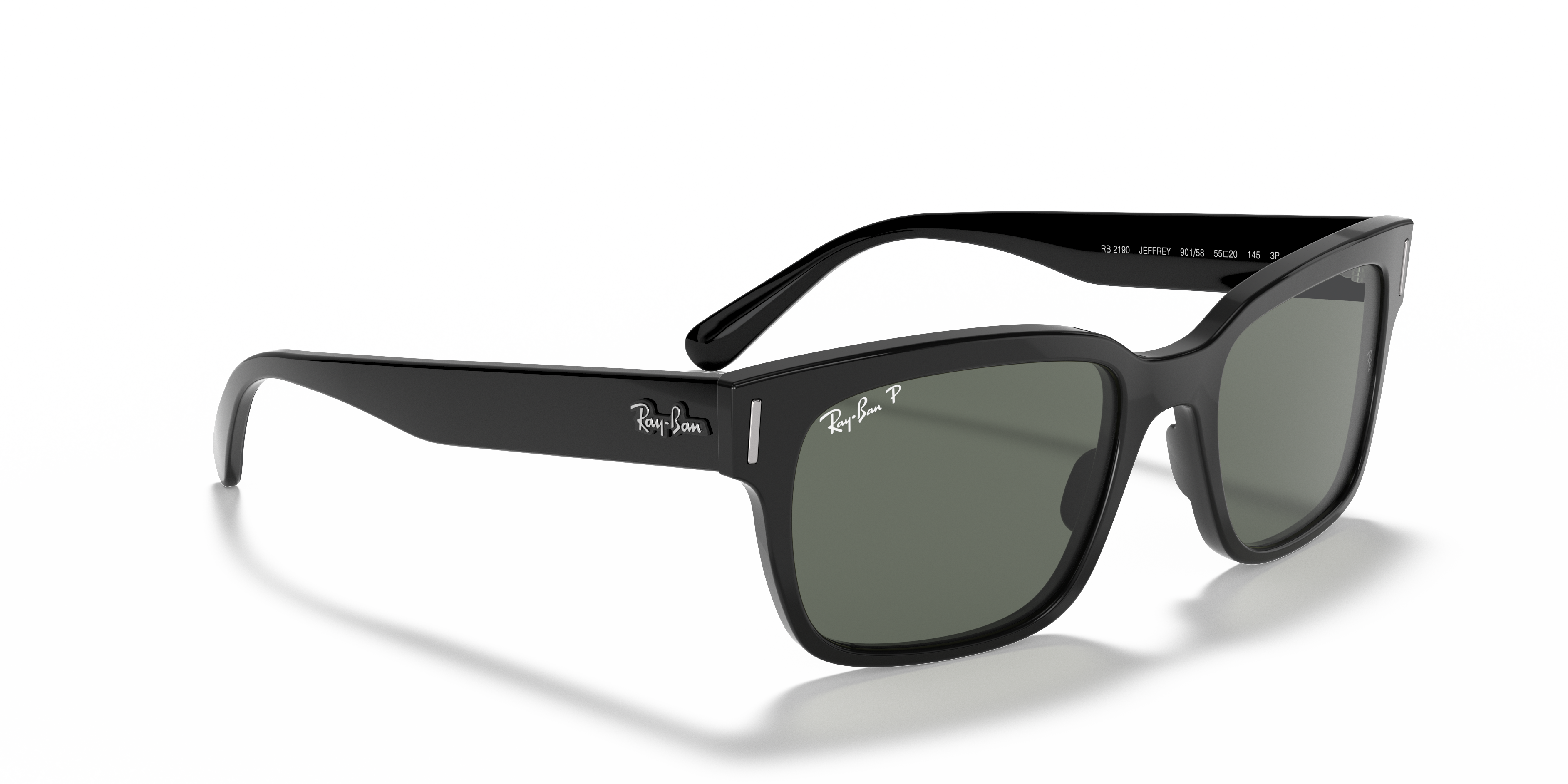 レイバン公式ストア】 Ray-Ban® JEFFREY サングラス | ブラック レイバン公式ストア】 Ray-Ban® JEFFREY サングラス | ブラック