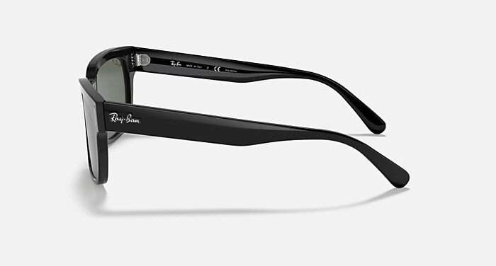 Ray-Ban Sunglasses Jeffrey Black Frame Green Lenses