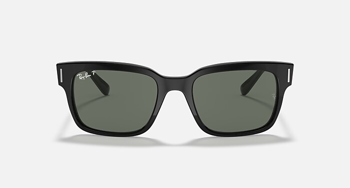 Ray-Ban Sunglasses Jeffrey Black Frame Green Lenses