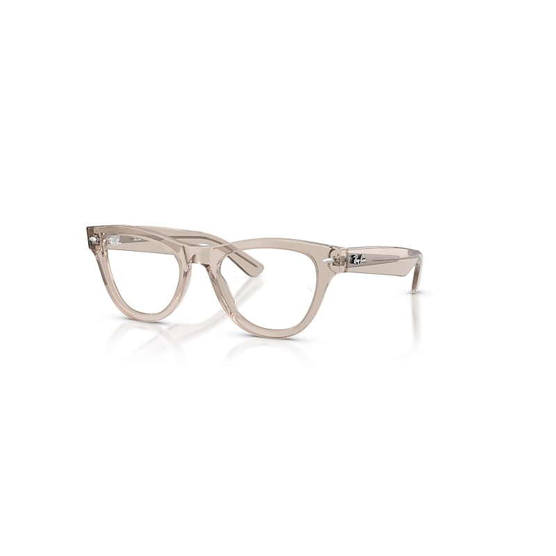 Ray Ban Rb5510 Optics  Hellbraun Transparent Fassung Klar Glas Polarisiert 50-20 In Hellbraun Transparent