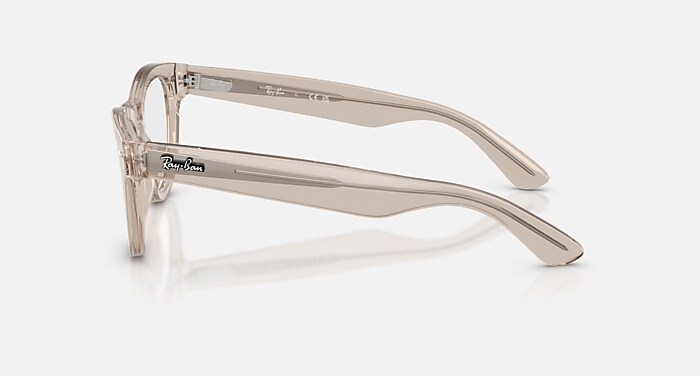 SKYLER OPTICS Eyeglasses with Transparent Light Brown Frame