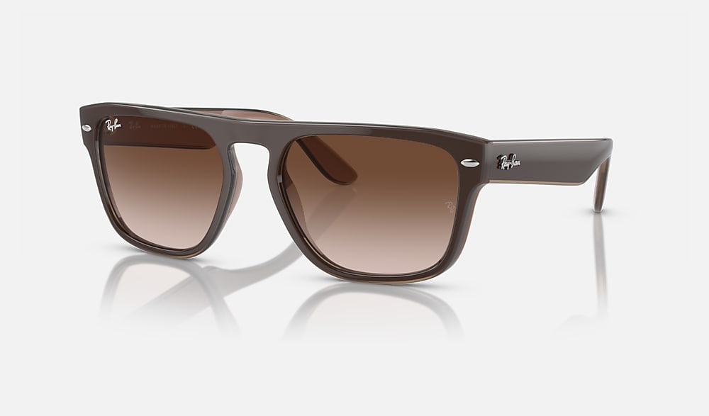 Ray-Ban ラウンドサングラス ベージュ