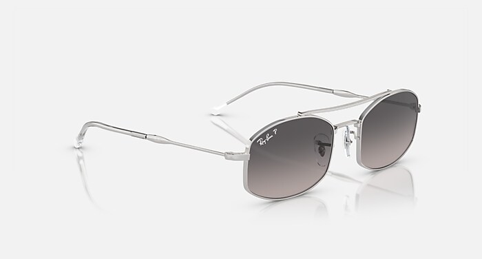RB3719 Sunglasses in Silver and Light Grey - RB3719 | Ray-Ban® US