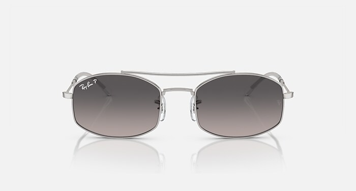 RB3719 Sunglasses in Silver and Light Grey - RB3719 | Ray-Ban® US